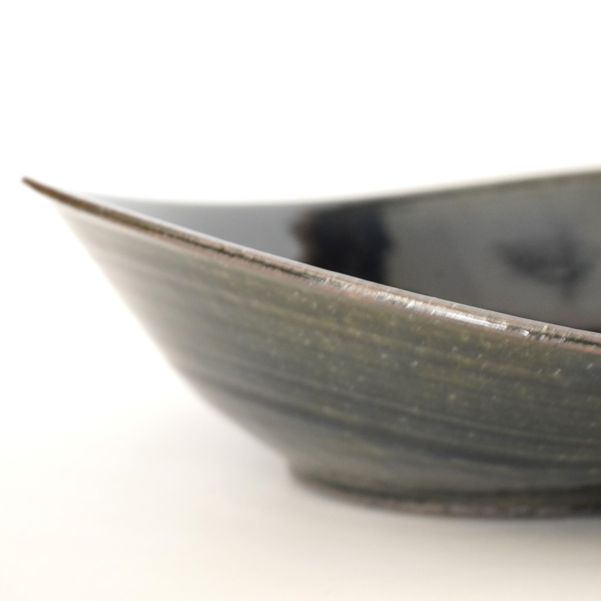 [Yamamoto Taizo] Dark blue 8-inch flexible bowl