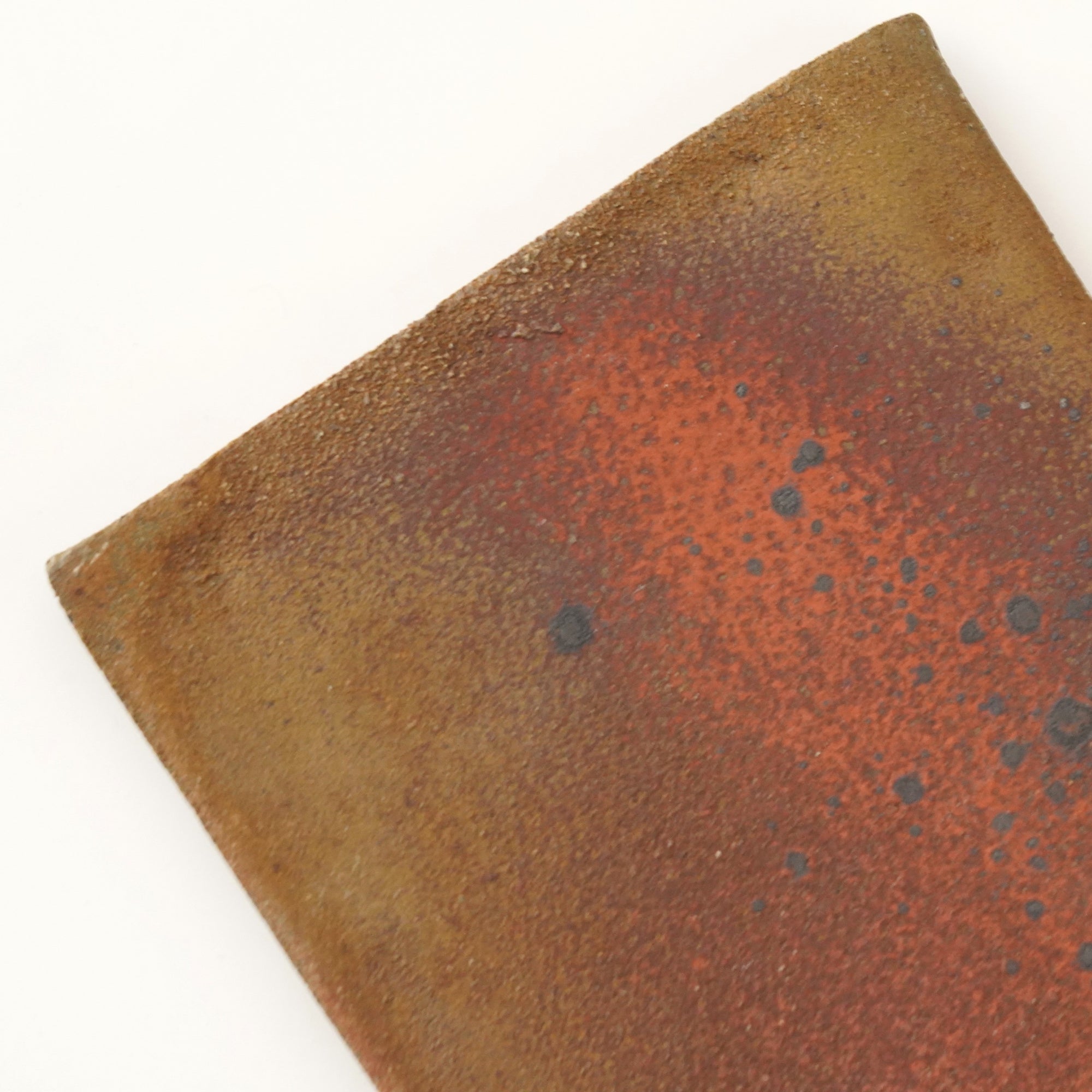 【Etsuji Noguchi】Red rust flat plate