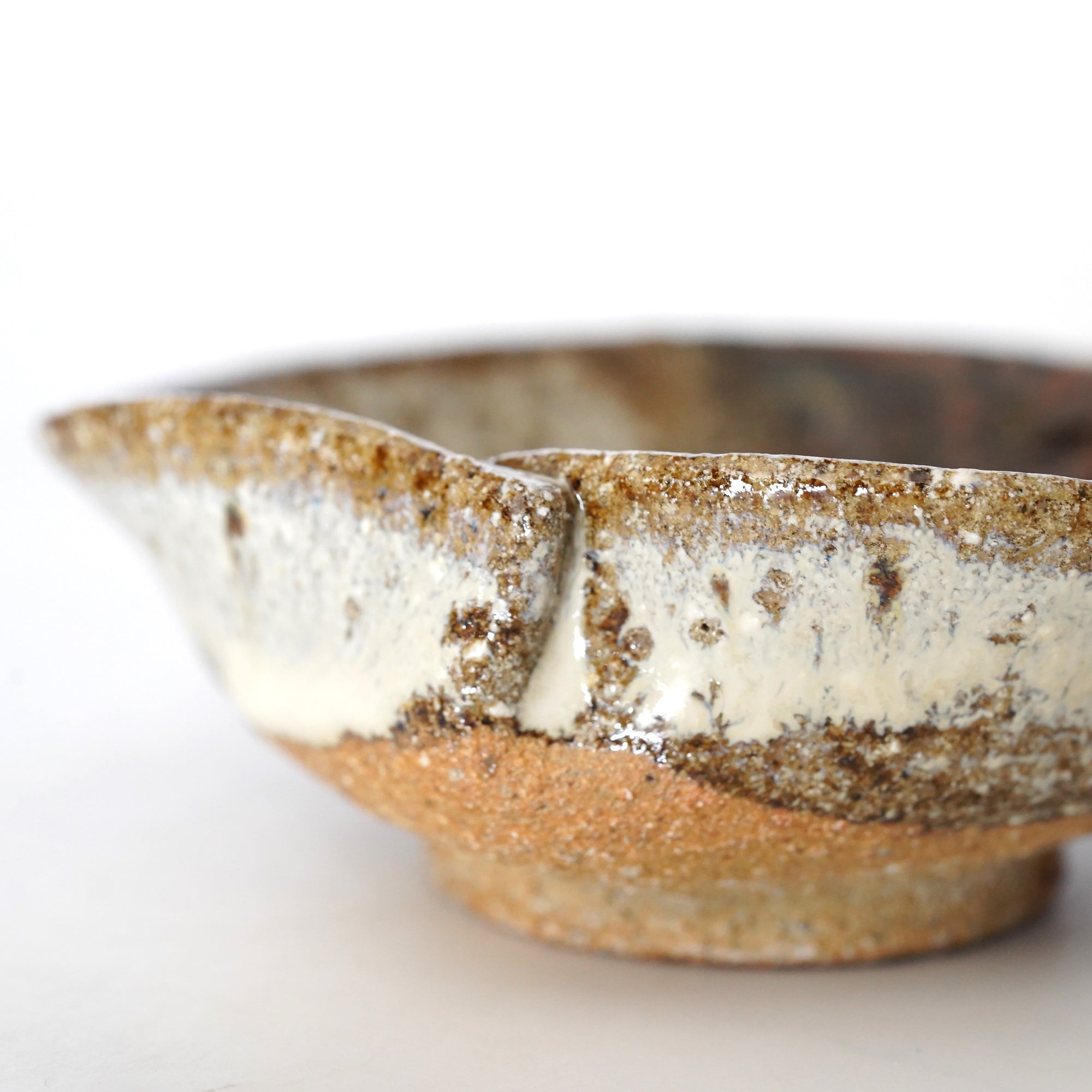 【藤ノ木陽太郎】朝鮮唐津蛤形小皿