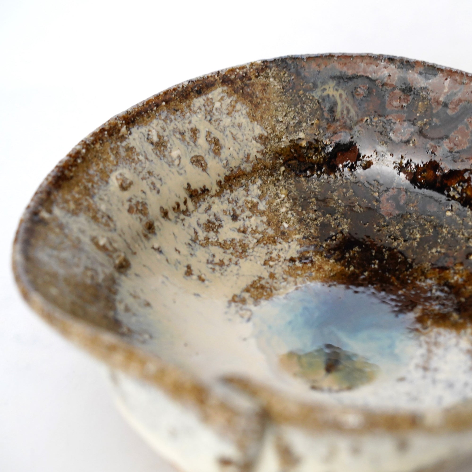 【藤ノ木陽太郎】朝鮮唐津蛤形小皿