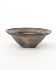 【Eiichi Shibuya】地ノ器 edged bowl small verdigris blue