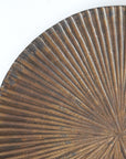 【Hideki Yamamoto】gold-painted carving deflection plate