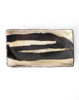 【Hideki Yamamoto】Iron-colored rectangular plate