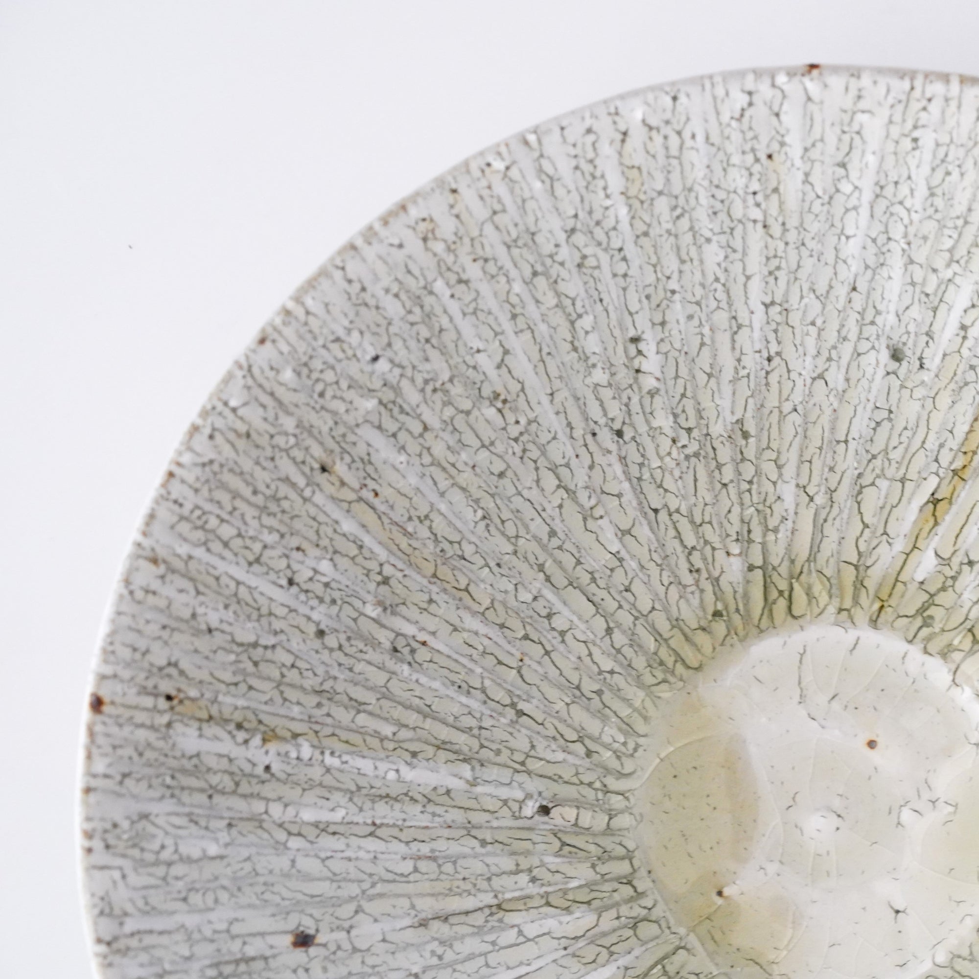 【Tomohiro Suzuki】Kohiki Shinogi 7sun shallow bowl