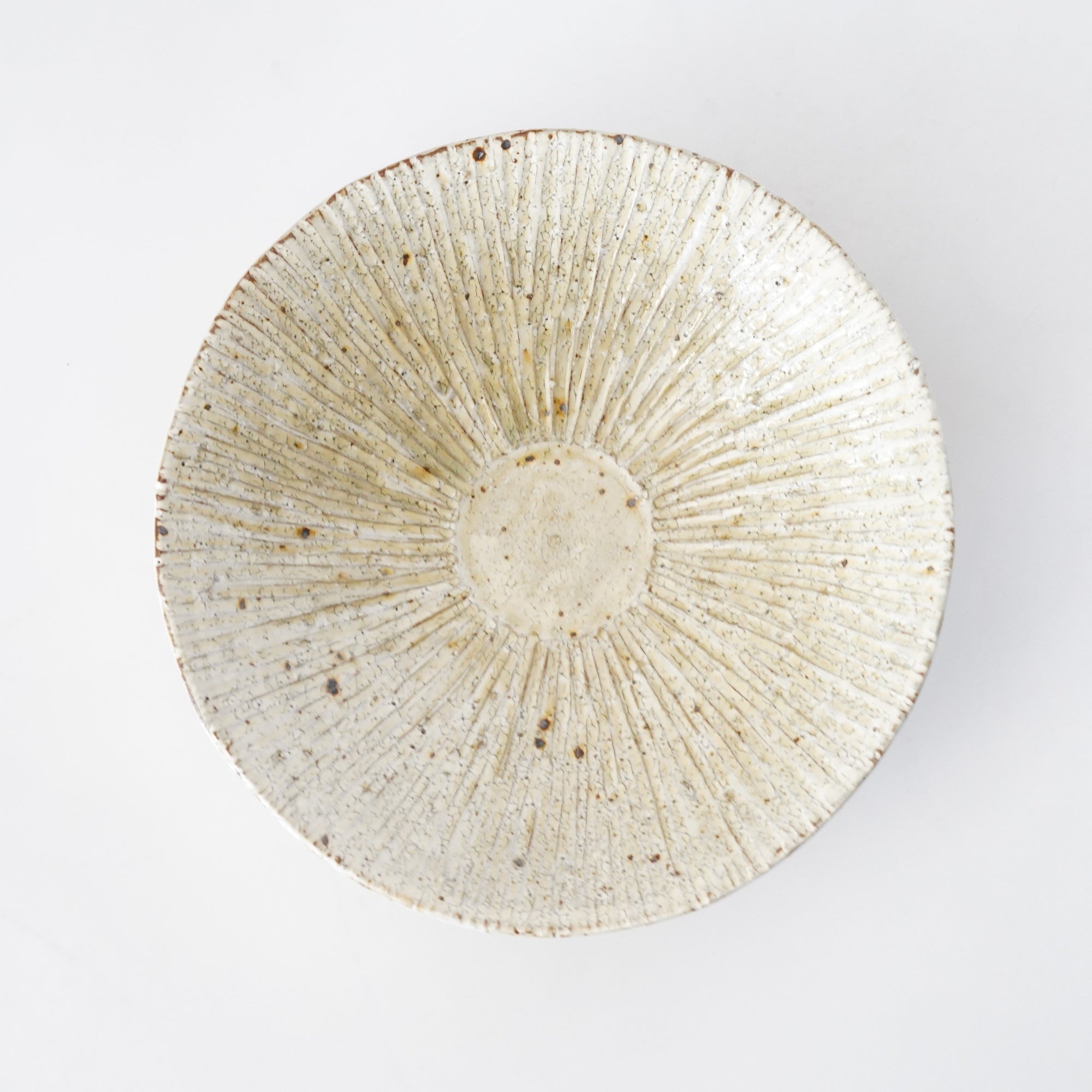 【Tomohiro Suzuki】Kohiki Shinogi 7sun shallow bowl