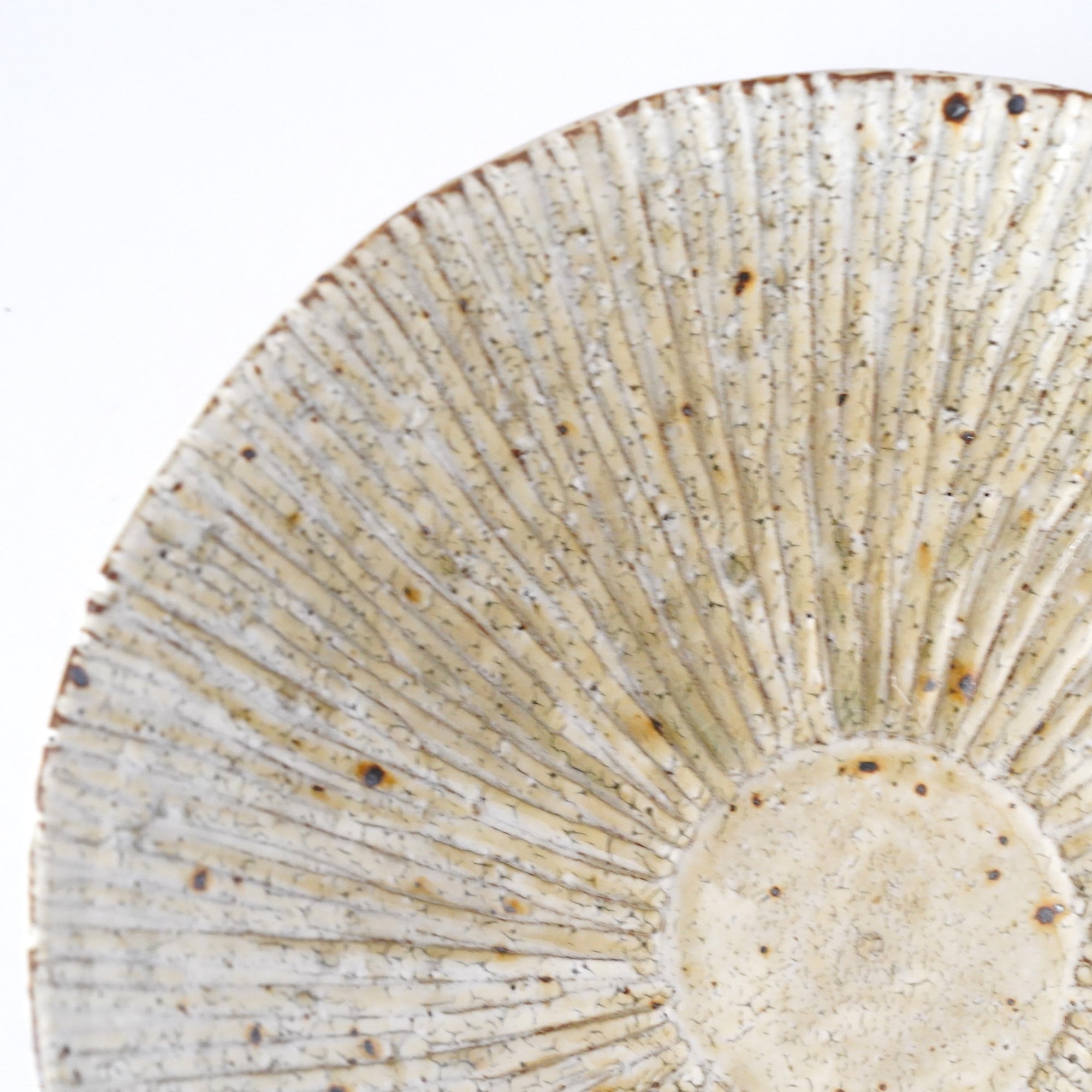 【Tomohiro Suzuki】Kohiki Shinogi 7sun shallow bowl