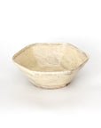 【Kazuhiko Kudo】Green Kohiki octagonal small bowl