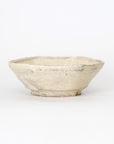 【Kazuhiko Kudo】Green Kohiki octagonal small bowl