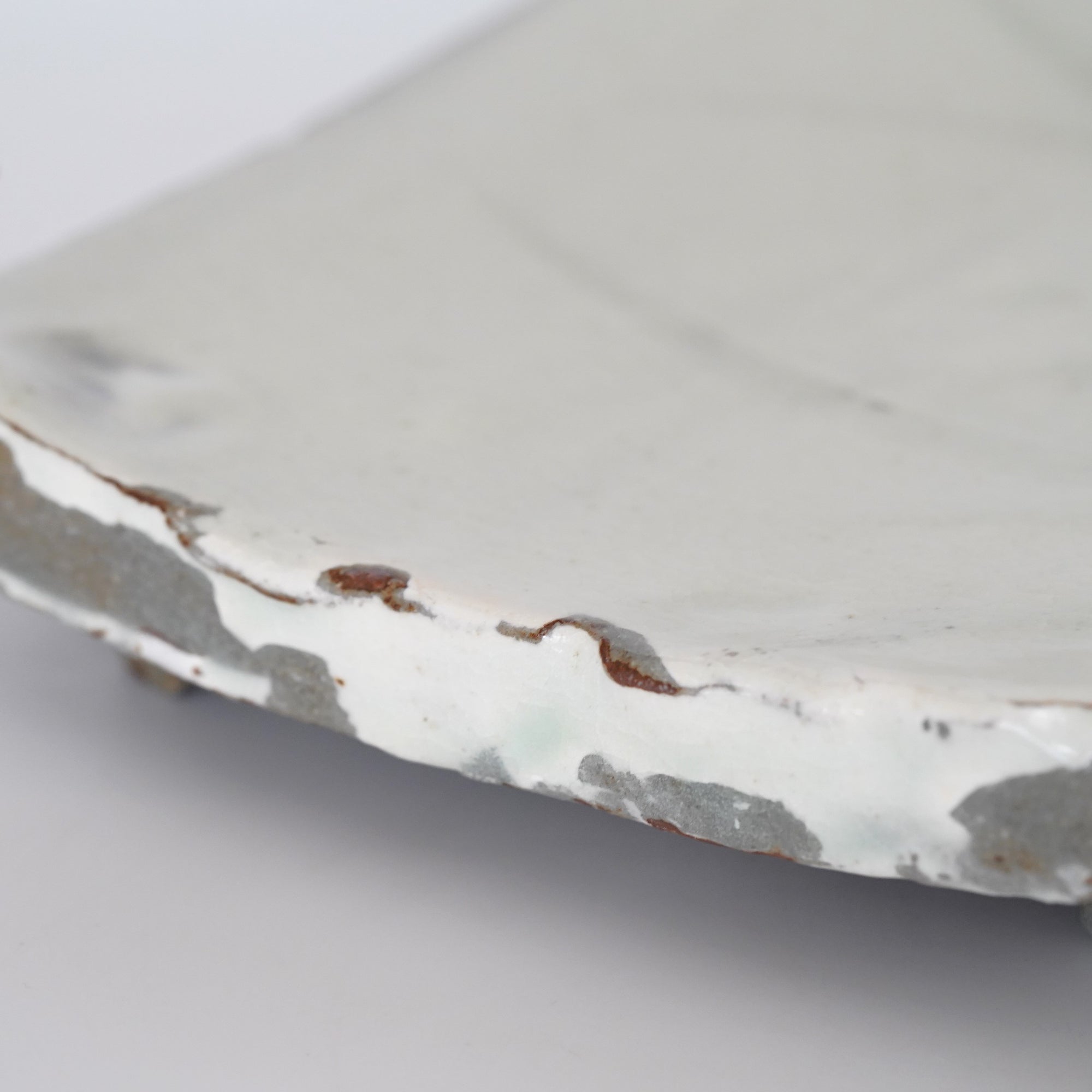 【Hiroyumi Suzuki】Shigaraki shell shaped small plate