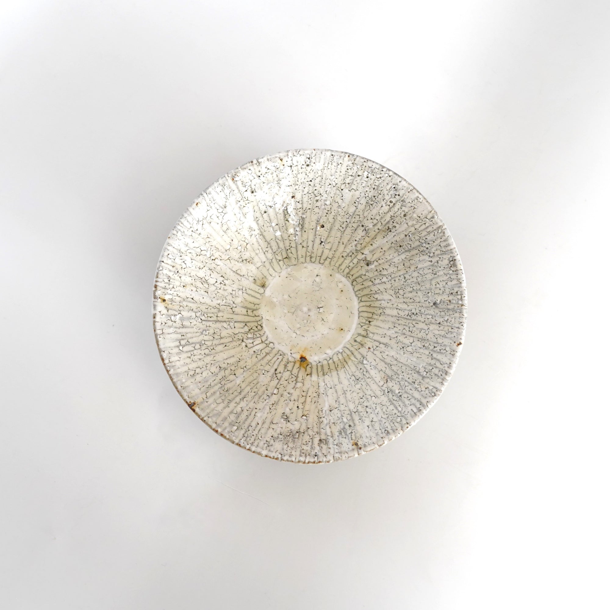 【Tomohiro Suzuki】Kohiki Shinogi 7sun shallow bowl