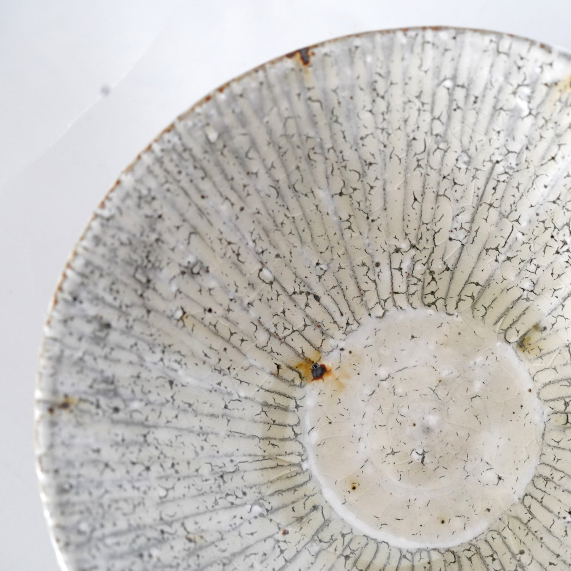 【Tomohiro Suzuki】Kohiki Shinogi 7sun shallow bowl