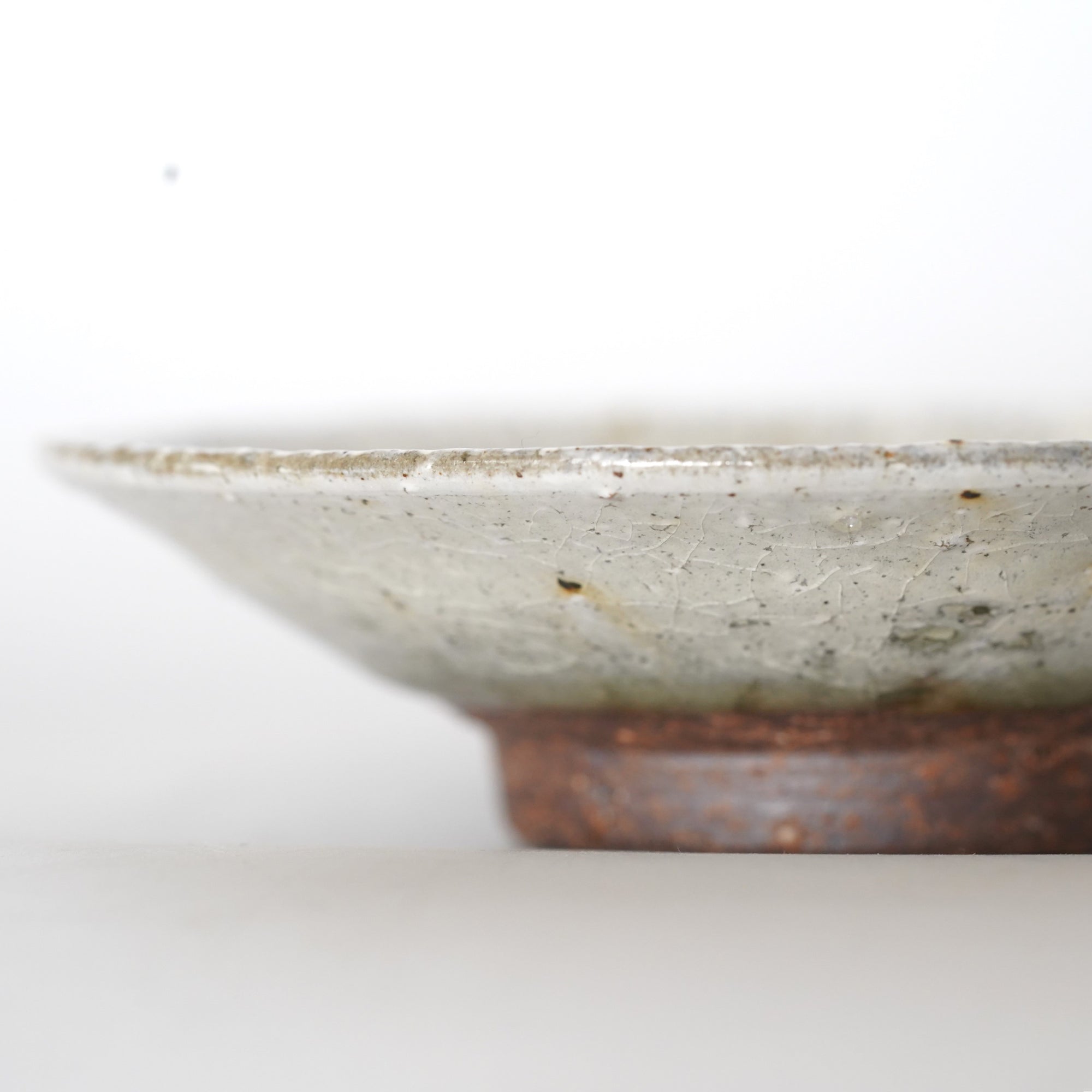 【Tomohiro Suzuki】Kohiki Shinogi 7sun shallow bowl
