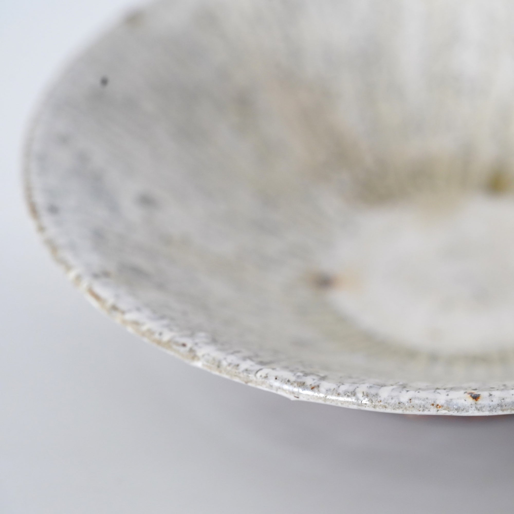 【Tomohiro Suzuki】Kohiki Shinogi 7sun shallow bowl