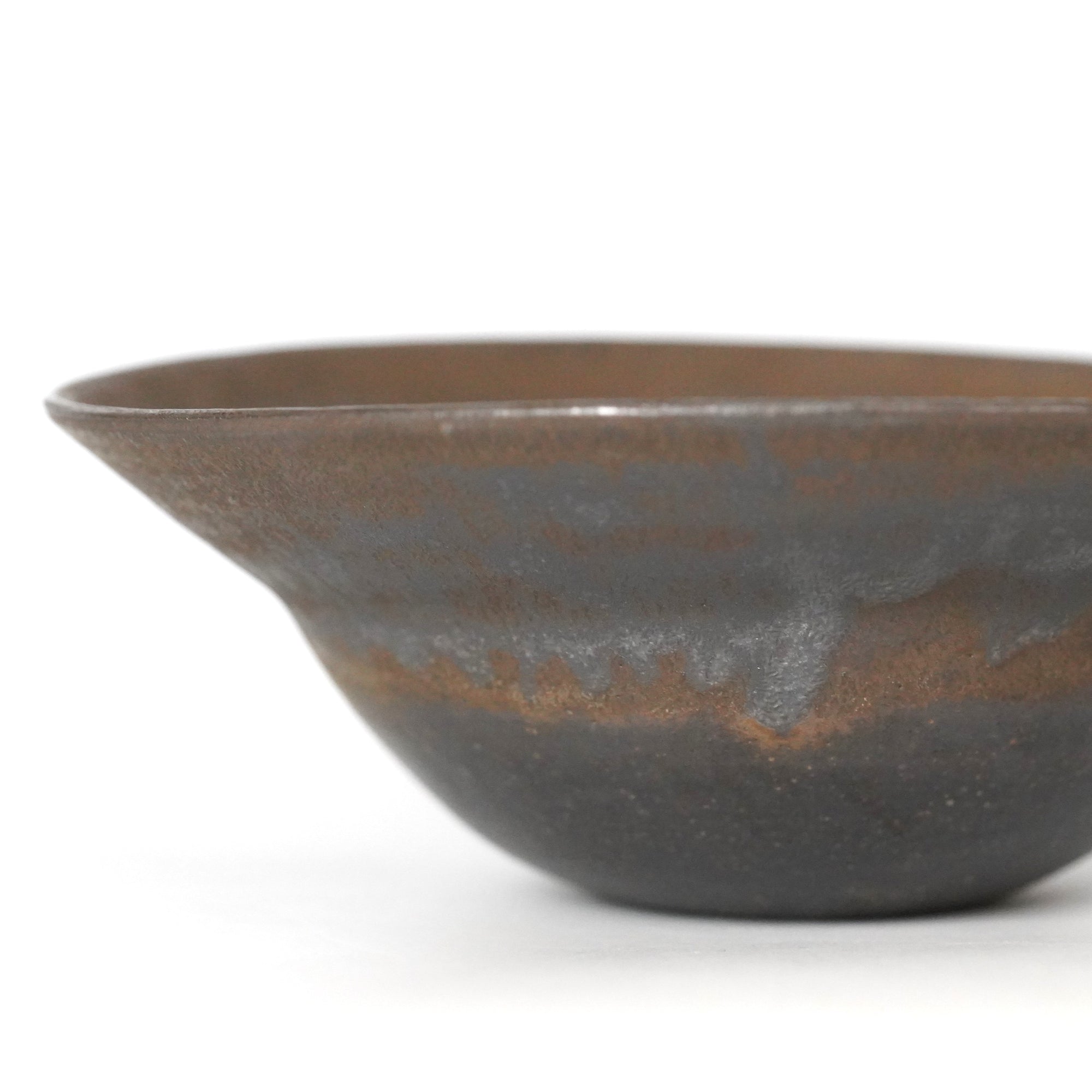 【Hideki Yamamoto】Kuro-yu  Kutsu bowl Large