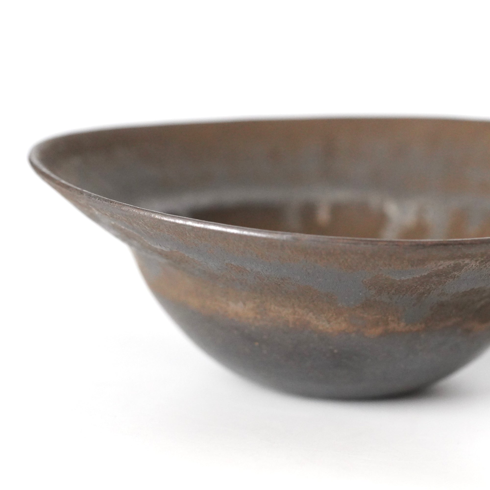 【Hideki Yamamoto】Kuro-yu  Kutsu bowl Large