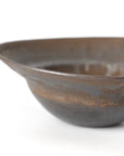 【Hideki Yamamoto】Kuro-yu  Kutsu bowl Large