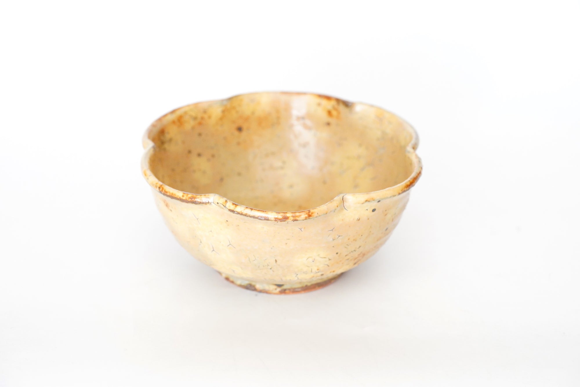 【Kazuhiko Kudo】Yellow Kohiki Japanese quince small bowl