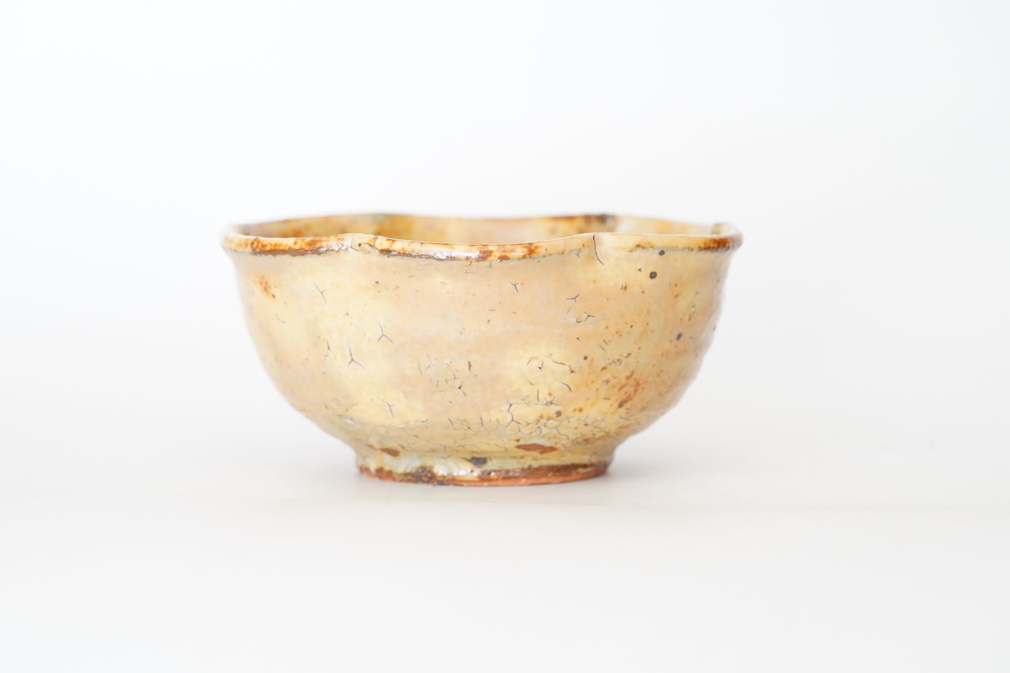 【Kazuhiko Kudo】Yellow Kohiki Japanese quince small bowl