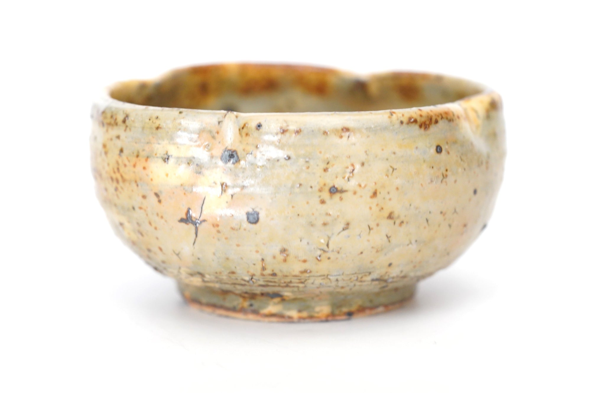 【Kazuhiko Kudo】White birch white Japanese quince mini bowl