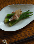 【辻村 塊】粉引向付　蓮弁