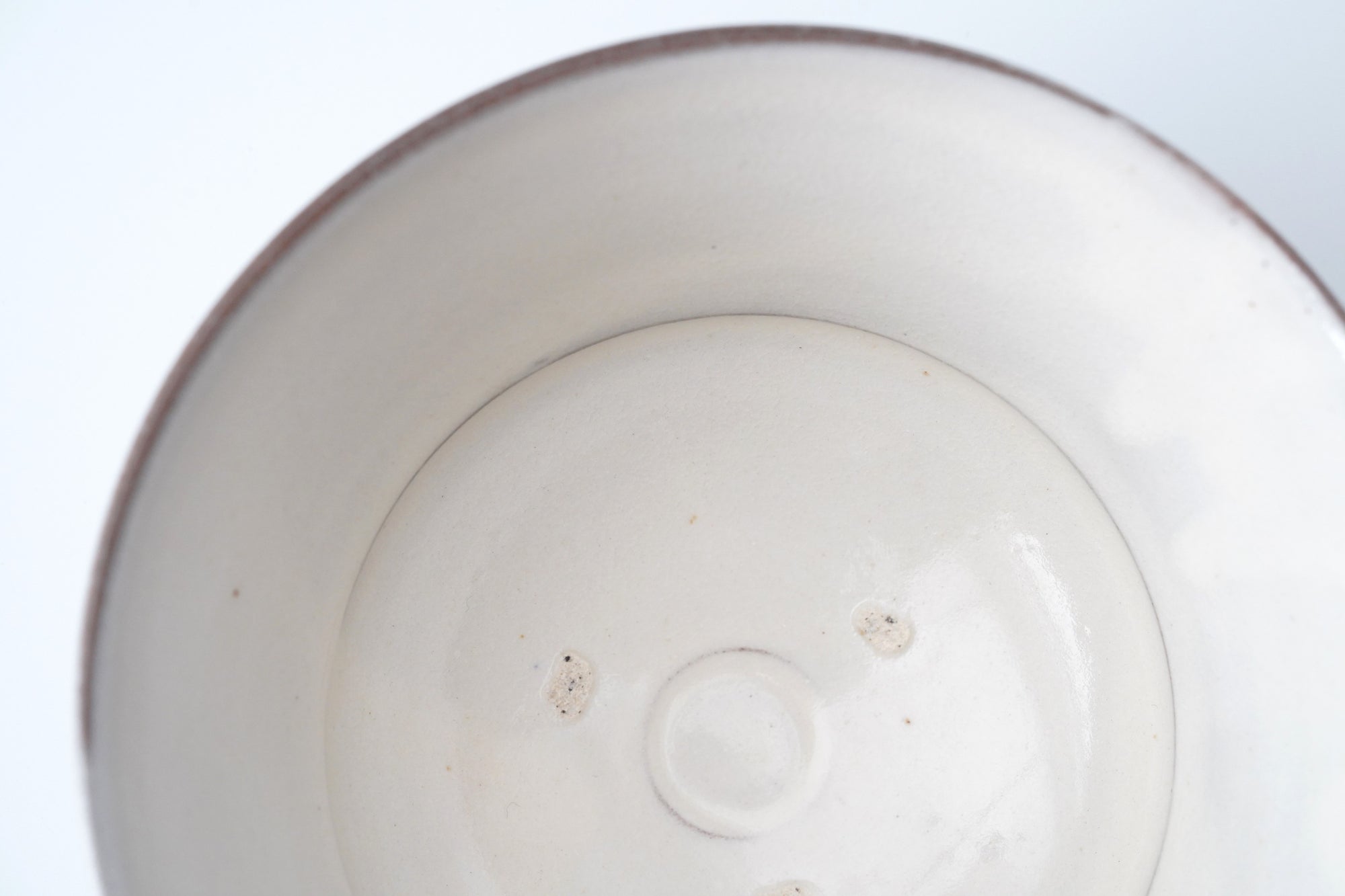 【Fuminari Araga】Kohiki 5sun Badarai big flat bowl