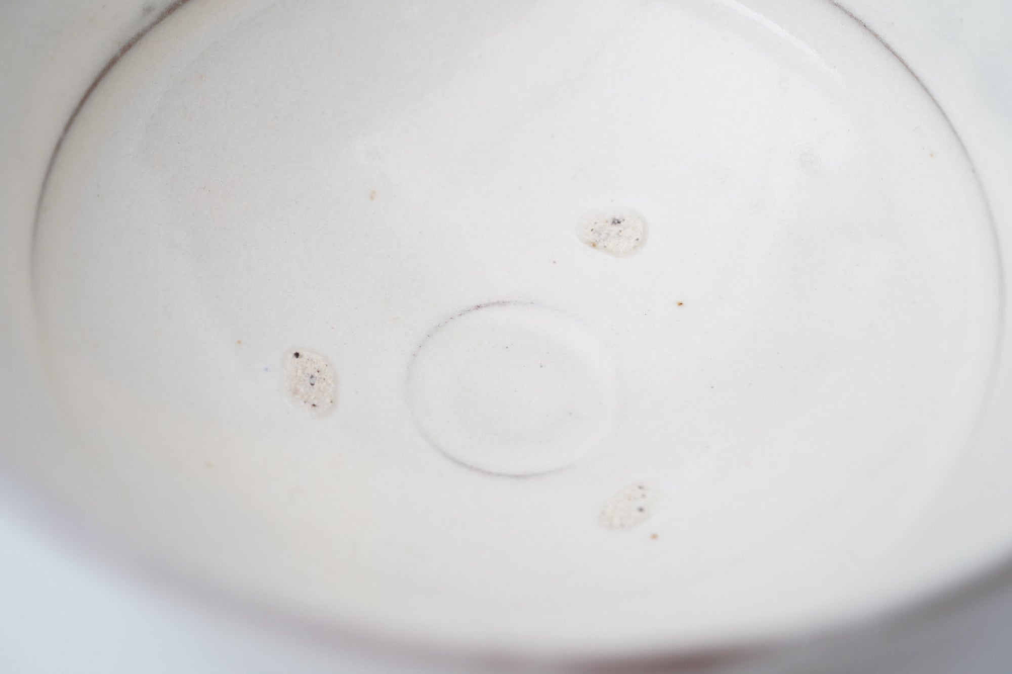 【Fuminari Araga】Kohiki 5sun Badarai big flat bowl