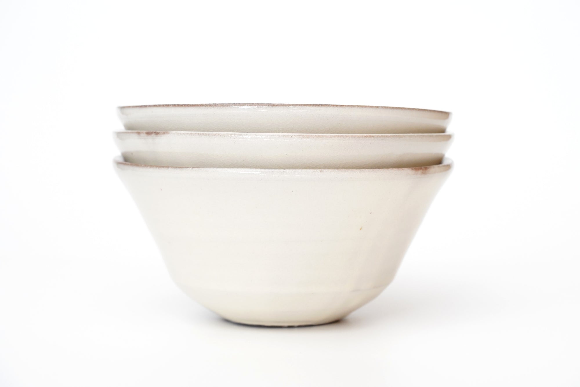【Fuminari Araga】Kohiki 5sun Badarai big flat bowl