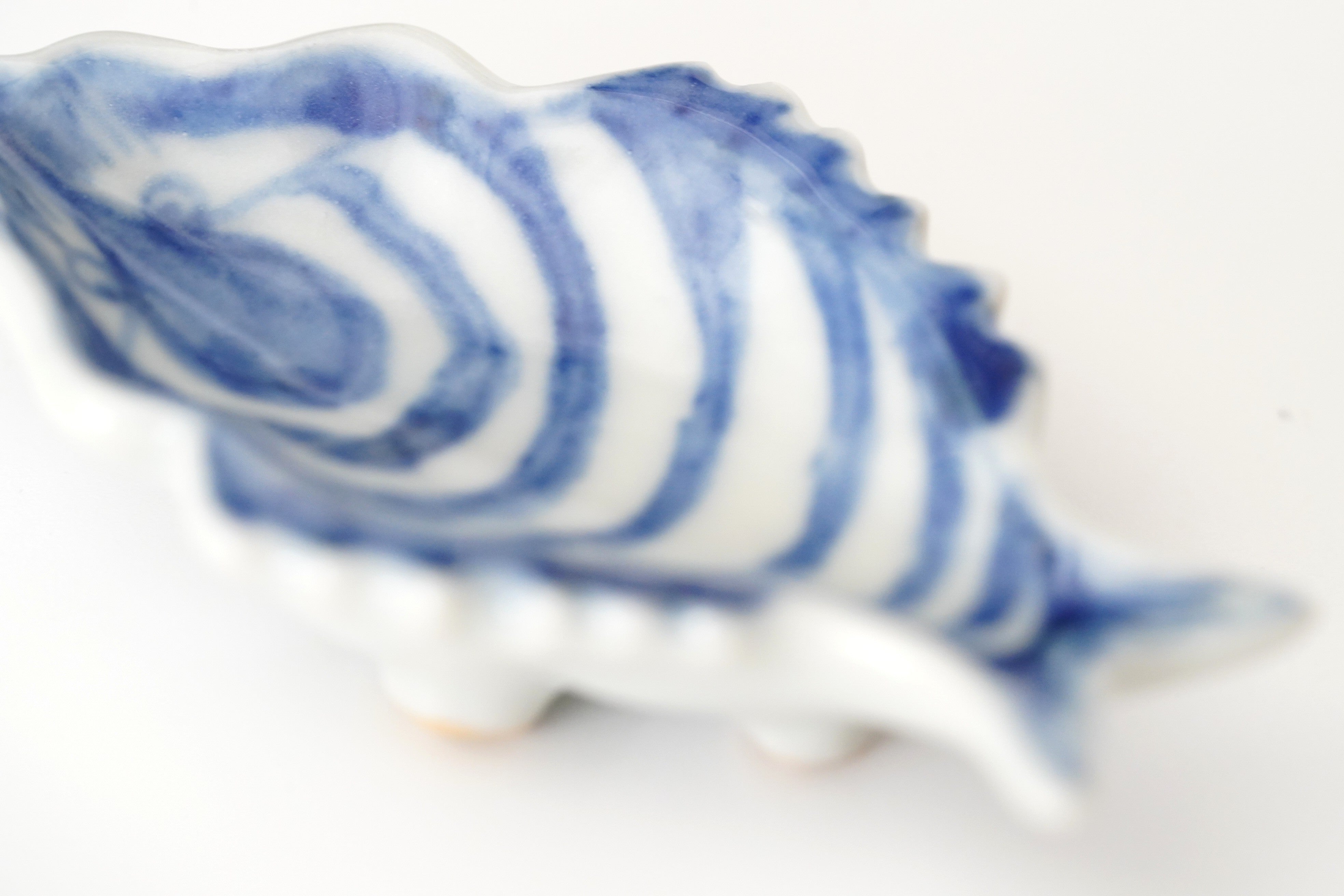 新道工房】染付海老形粒向 – うつわ御結