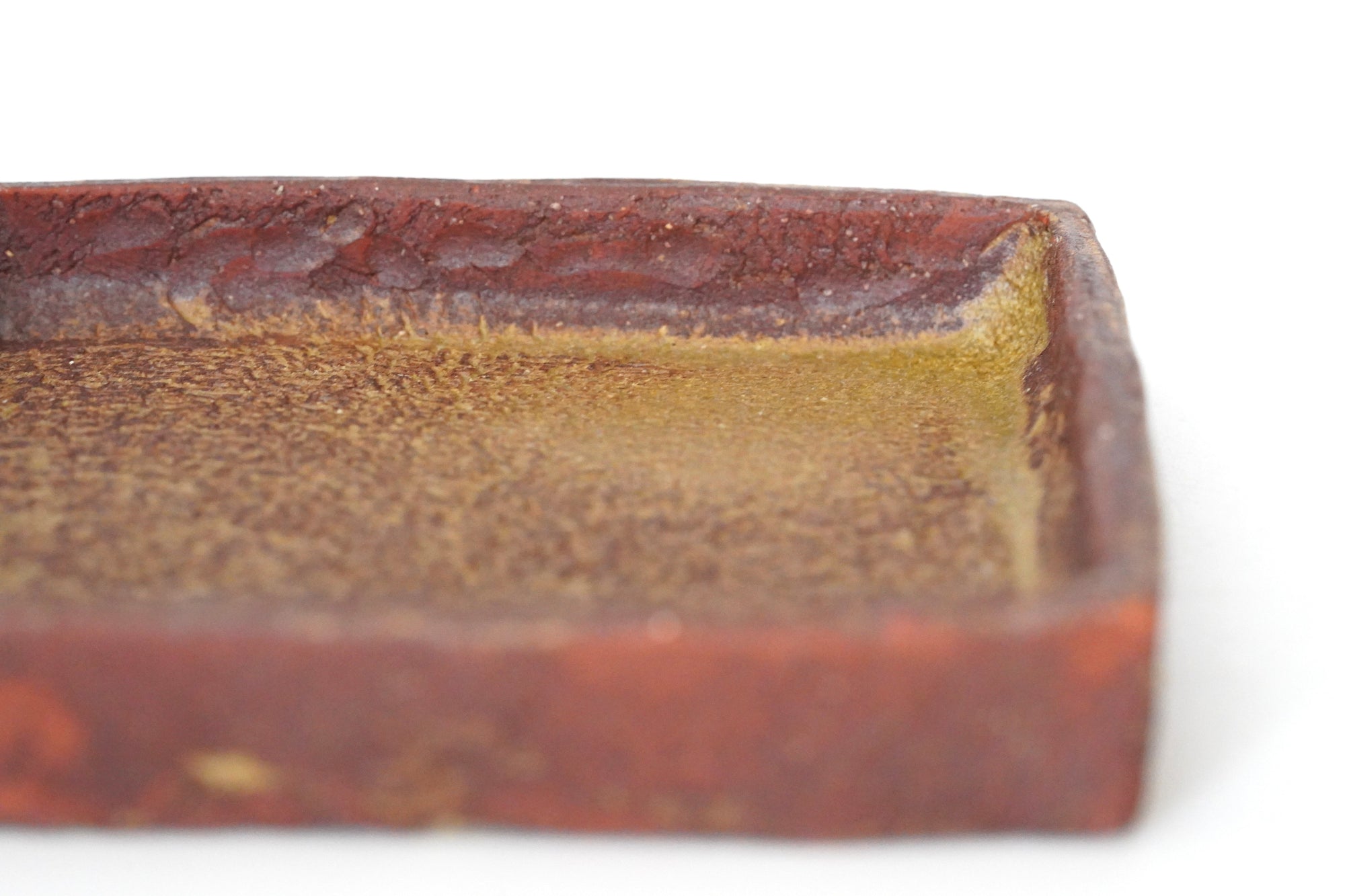 【Taeko Kajihara】Kouchi edged rectangle plate Black