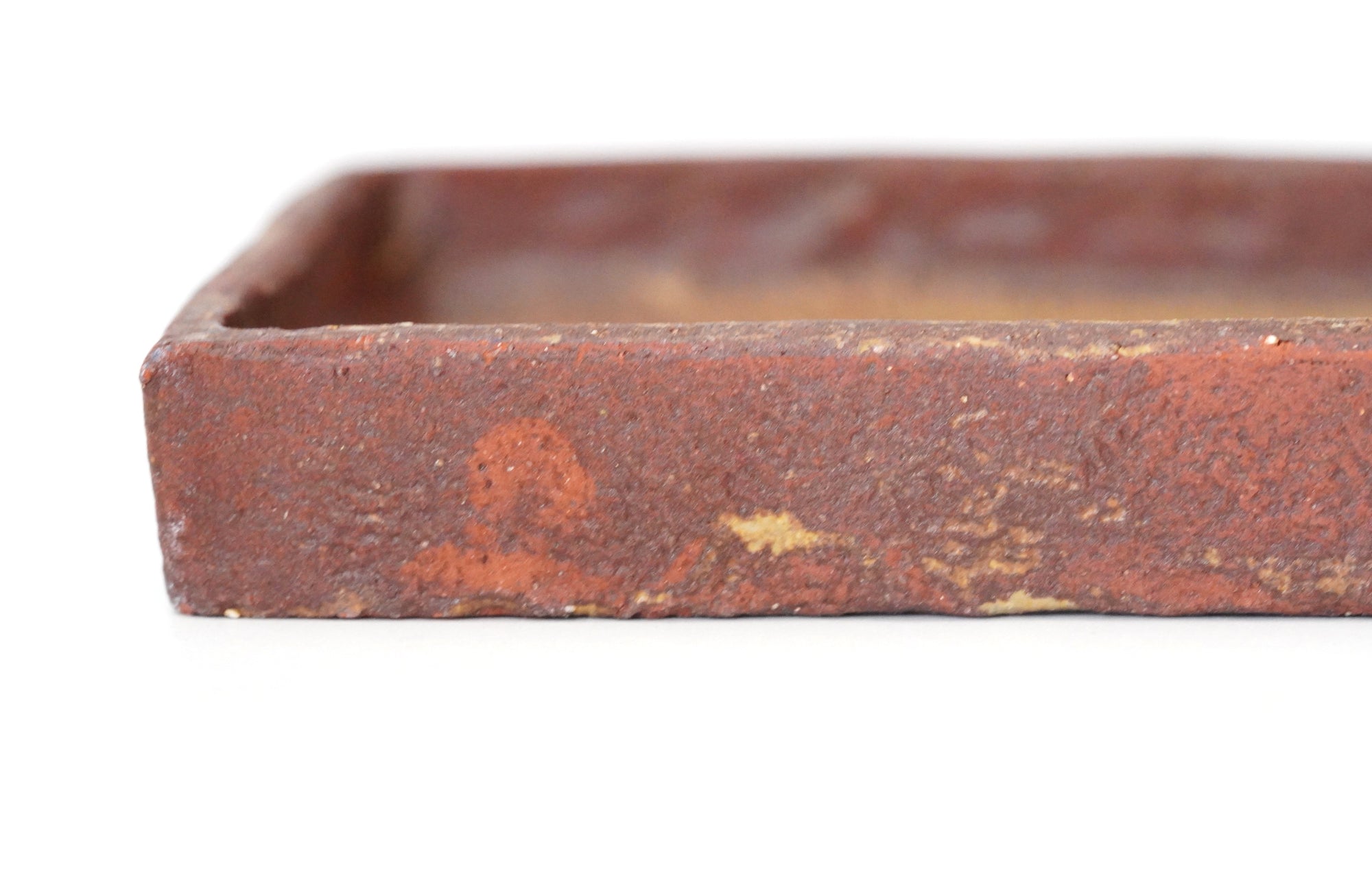 【Taeko Kajihara】Kouchi edged rectangle plate Black