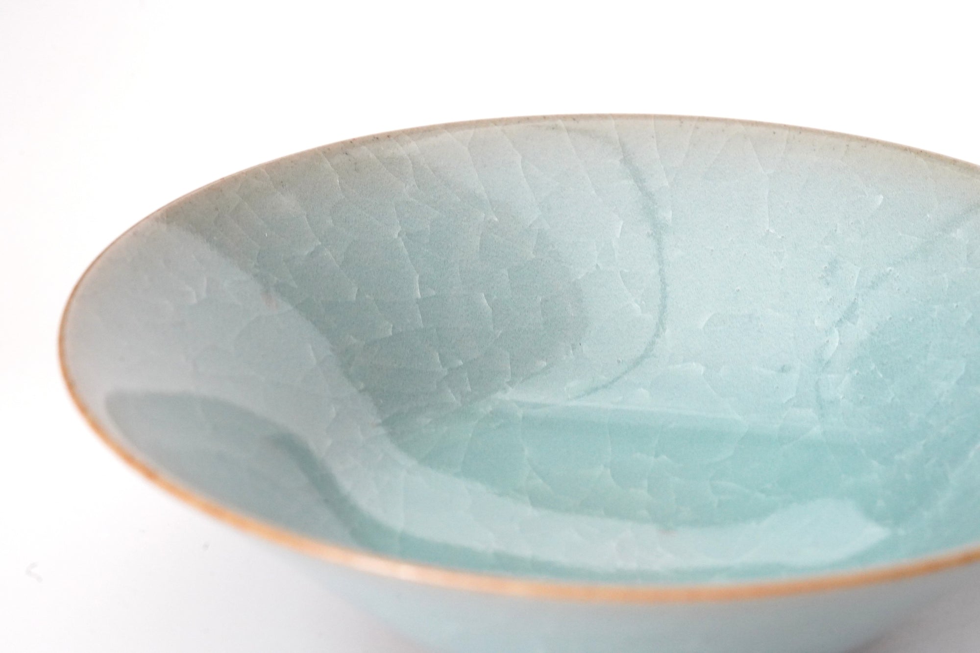 [Taku Kiyama] Powder celadon flower bowl