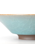[Taku Kiyama] Powder celadon flower bowl