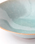 [Taku Kiyama] Powder celadon flower bowl