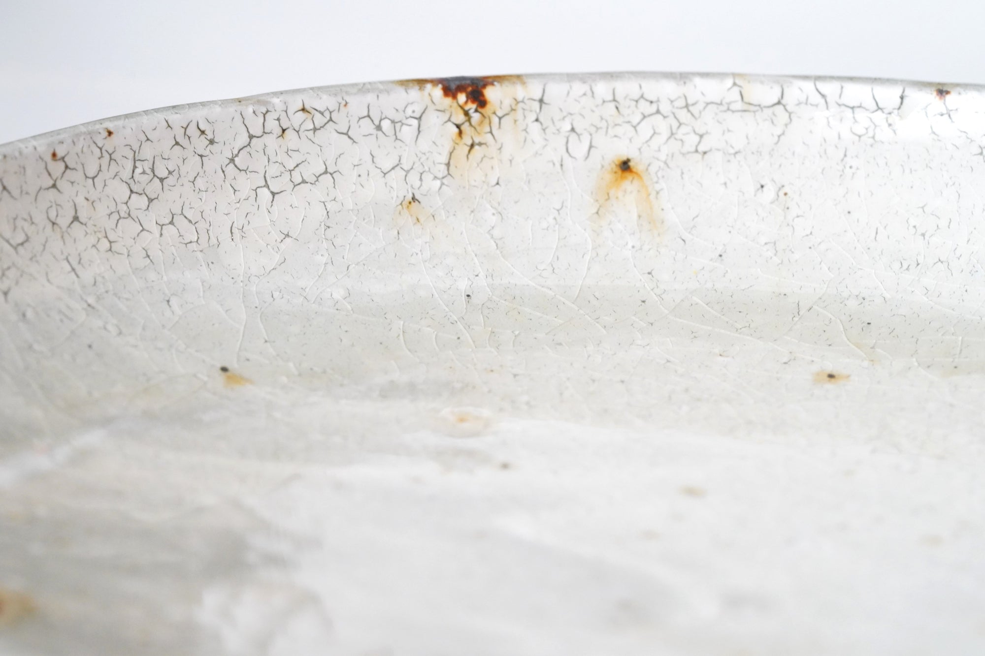 【Tomohiro Suzuki】Kohiki Shinogi 7sun shallow bowl