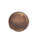 【Taeko Kajihara】Kouchi edged round plate Black