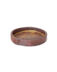 【Taeko Kajihara】Kouchi edged round plate Black