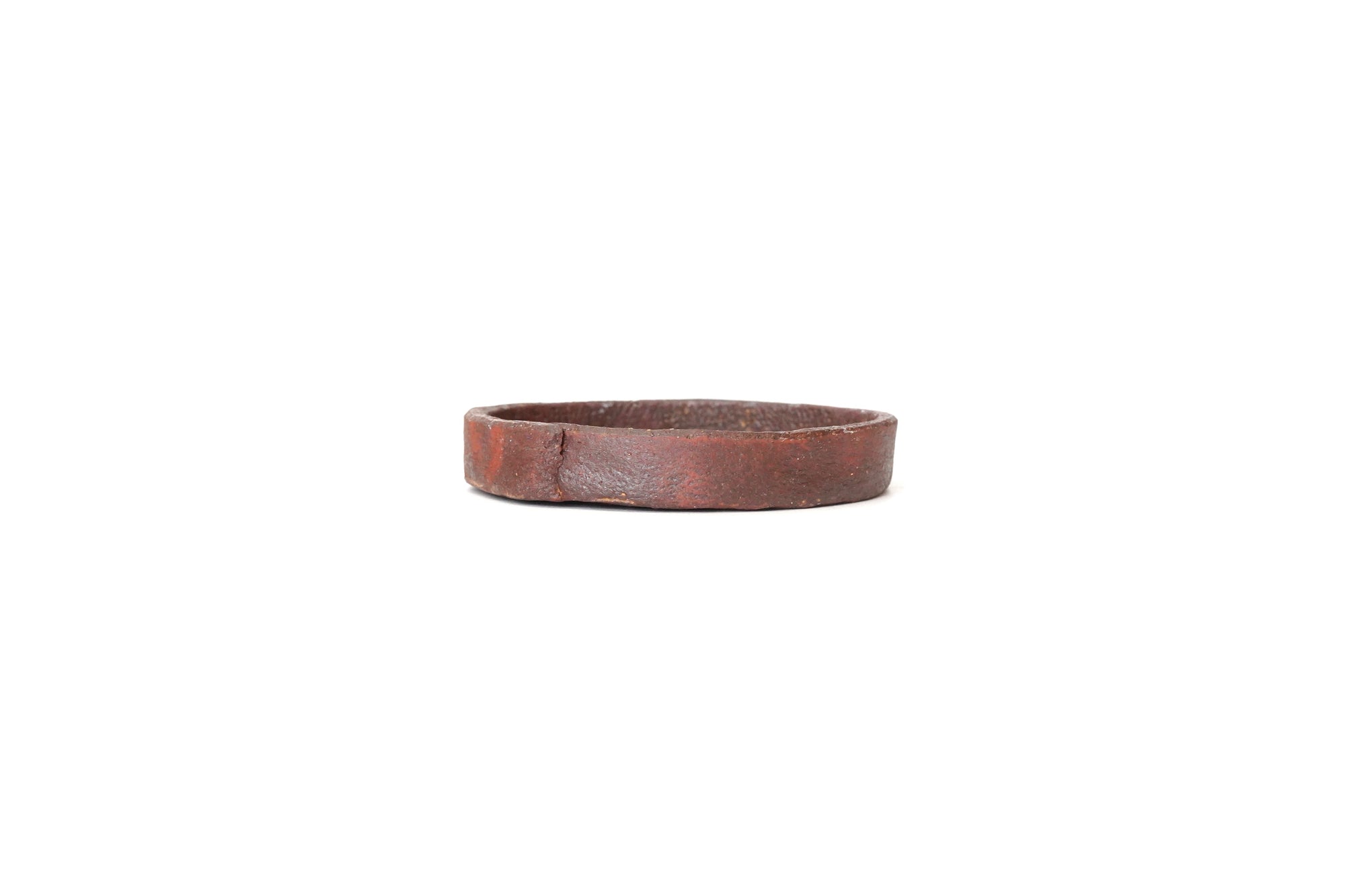 【Taeko Kajihara】Kouchi edged round plate Black