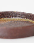 【Taeko Kajihara】Kouchi edged round plate Black