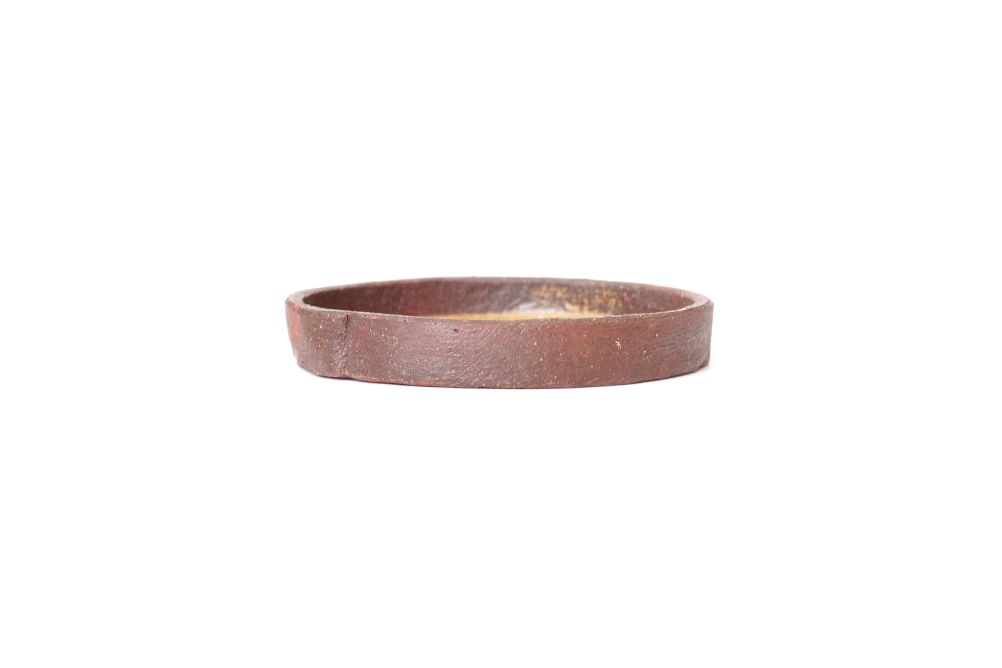 【Taeko Kajihara】Kouchi edged round plate Black