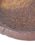 【Taeko Kajihara】Kouchi edged round plate Black