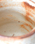 【新 学】志野湯呑　大