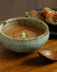 【本村ワタル】藁灰釉丸鉢