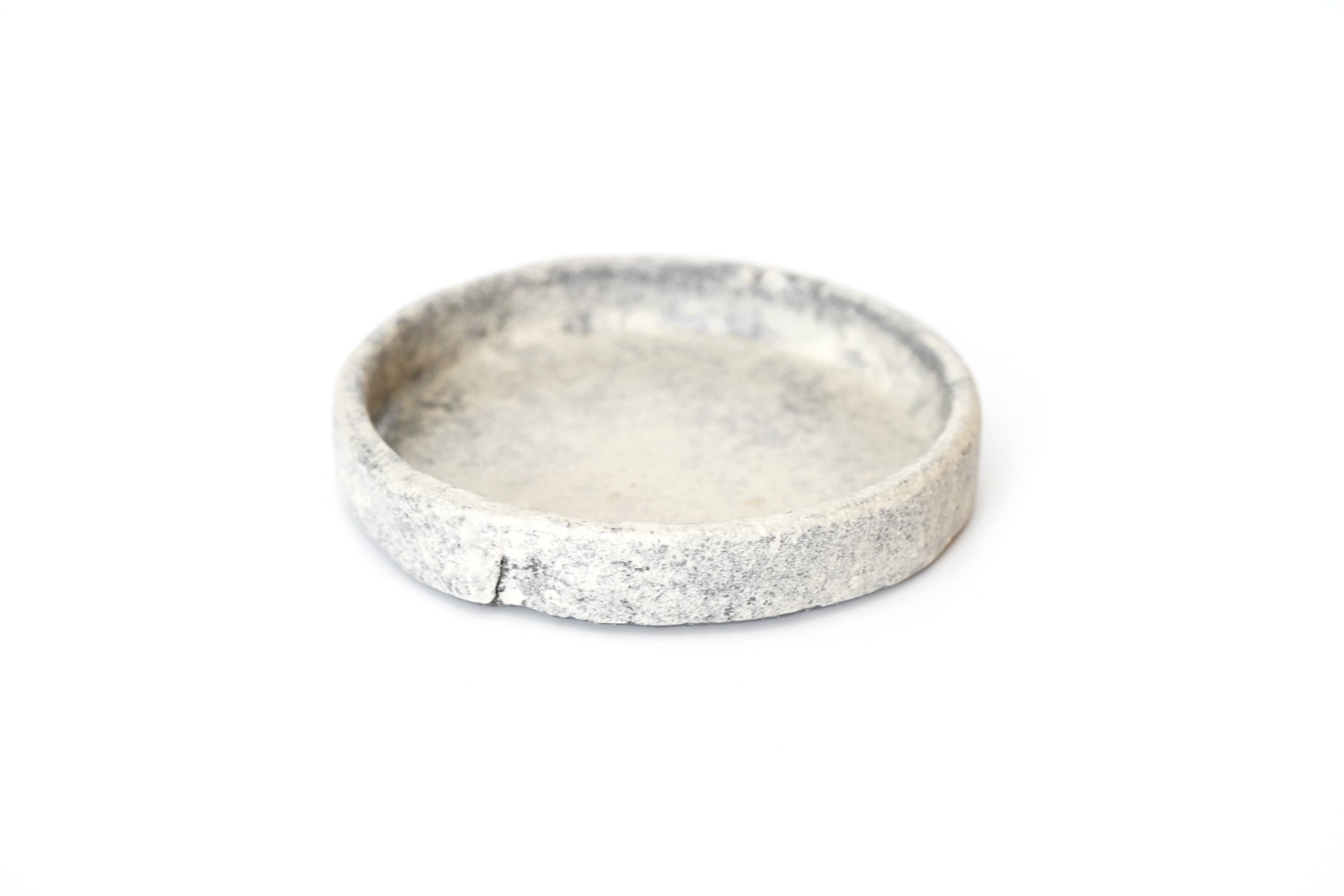 【Taeko Kajihara】Kouchi edged round plate Black