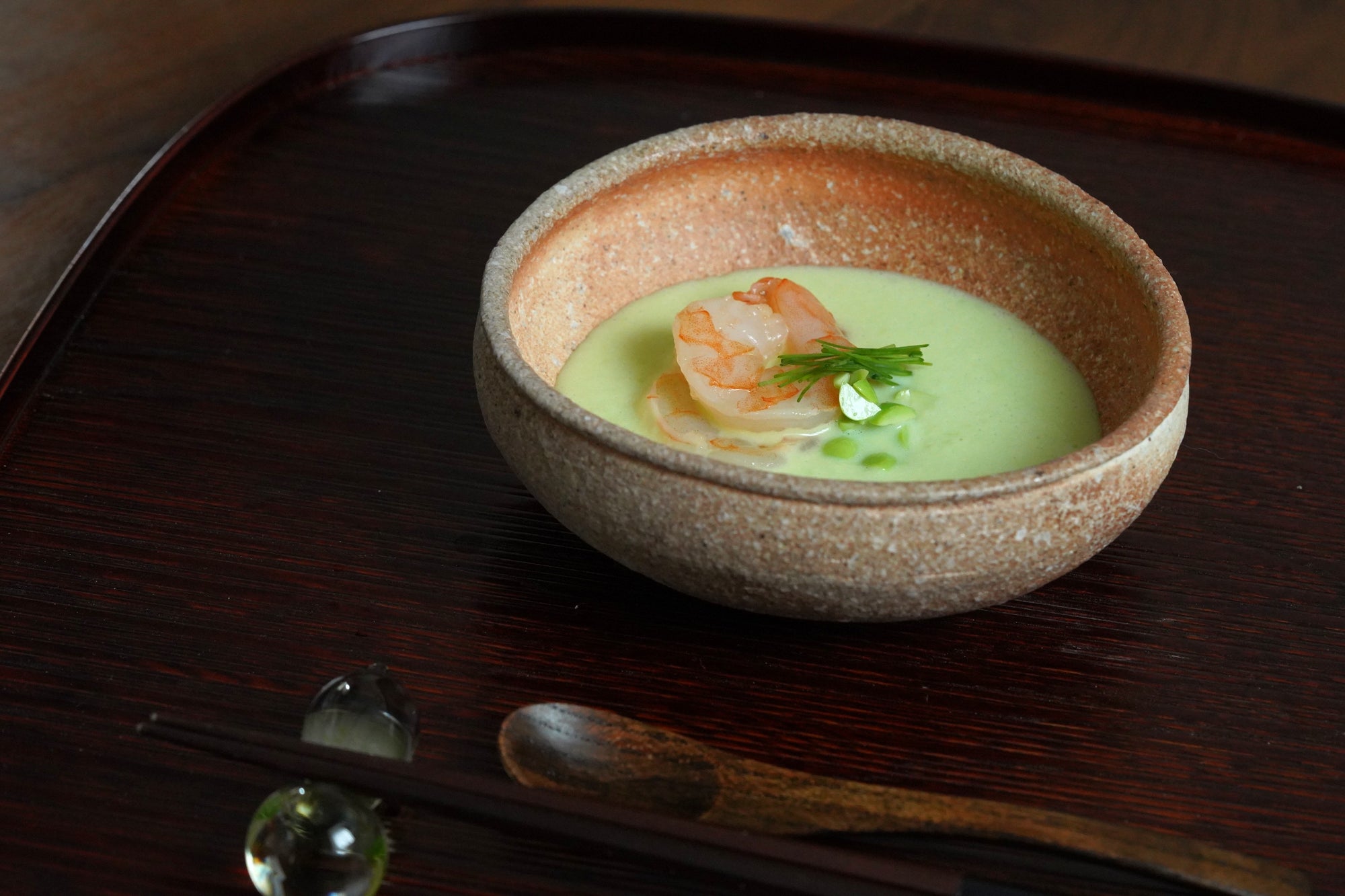 【Hiroyumi Suzuki】Shigaraki shell shaped small plate