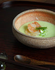 【Hiroyumi Suzuki】Shigaraki shell shaped small plate