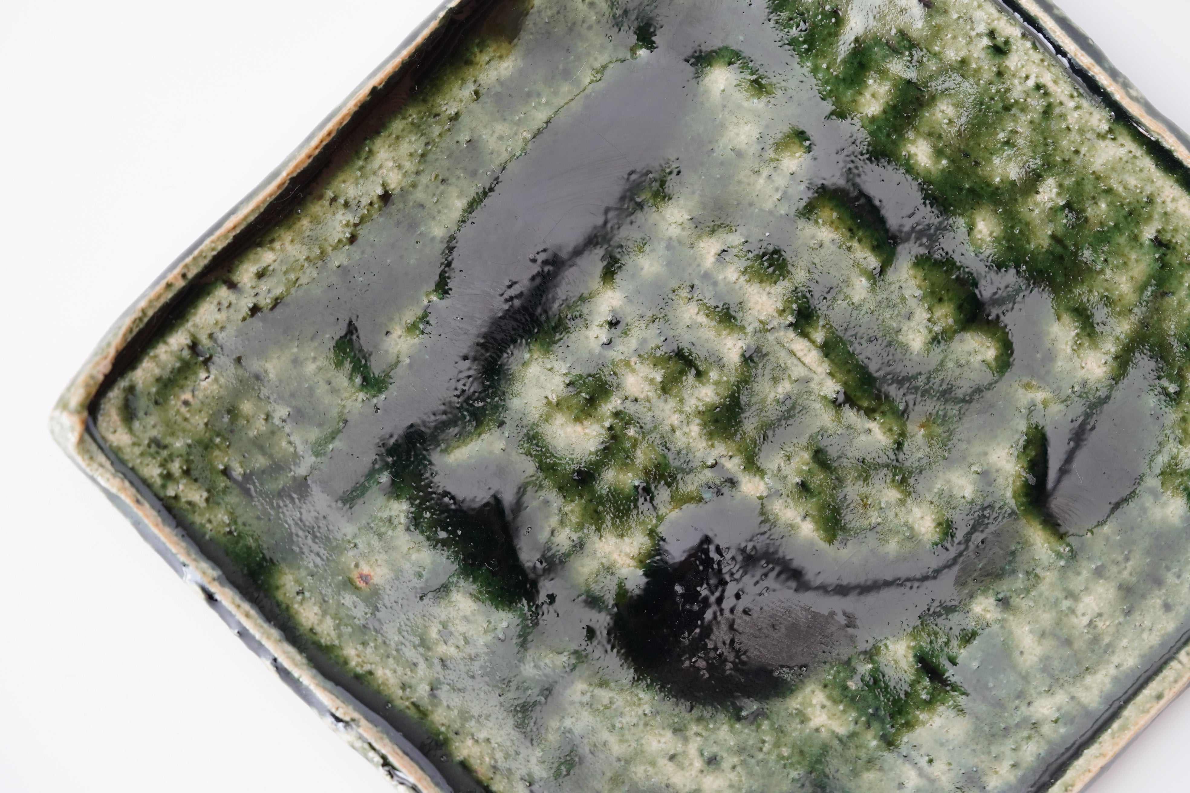 水垣 力】緋色長角皿 – うつわ御結