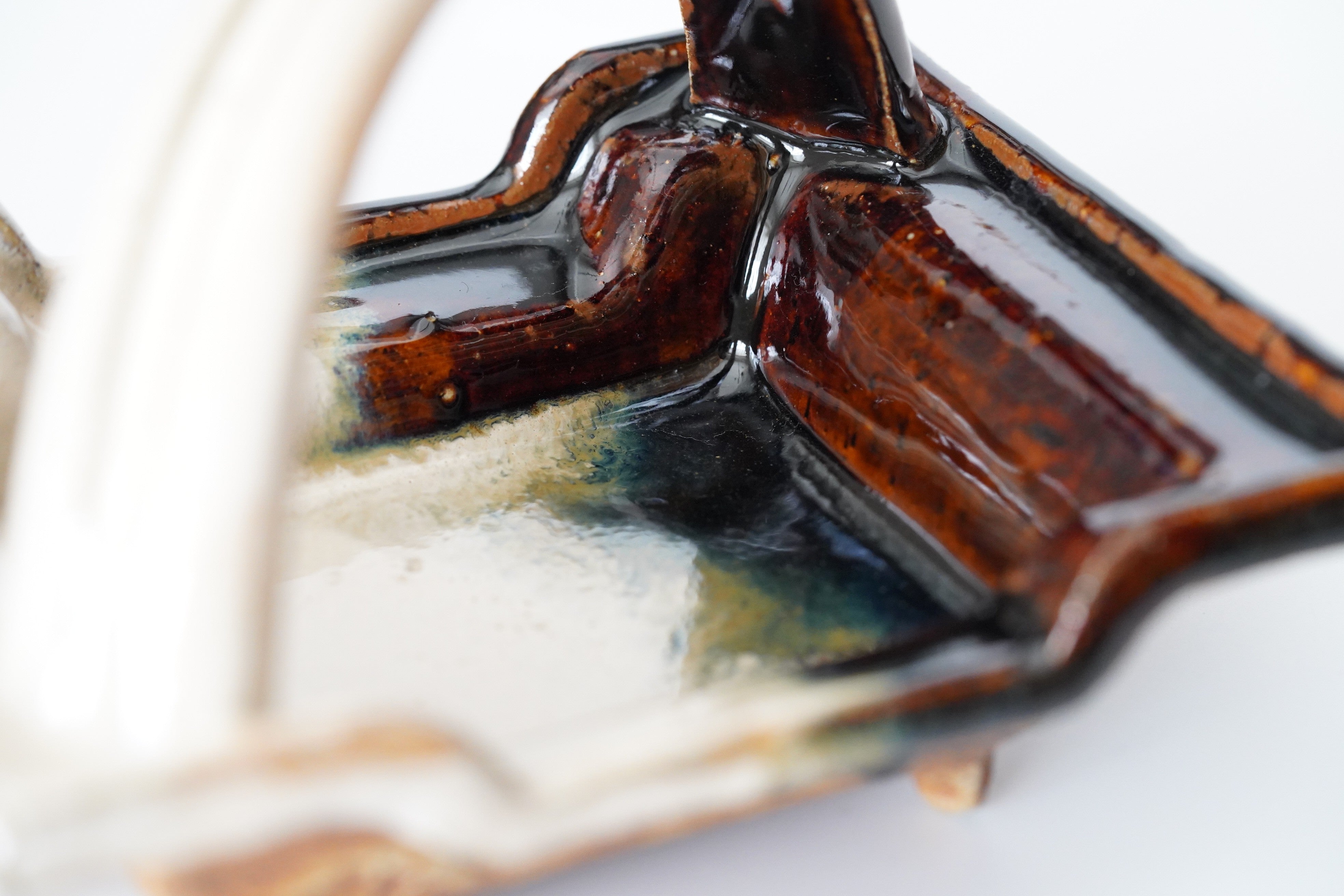 岡本作礼】朝鮮唐津手付向付 – うつわ御結