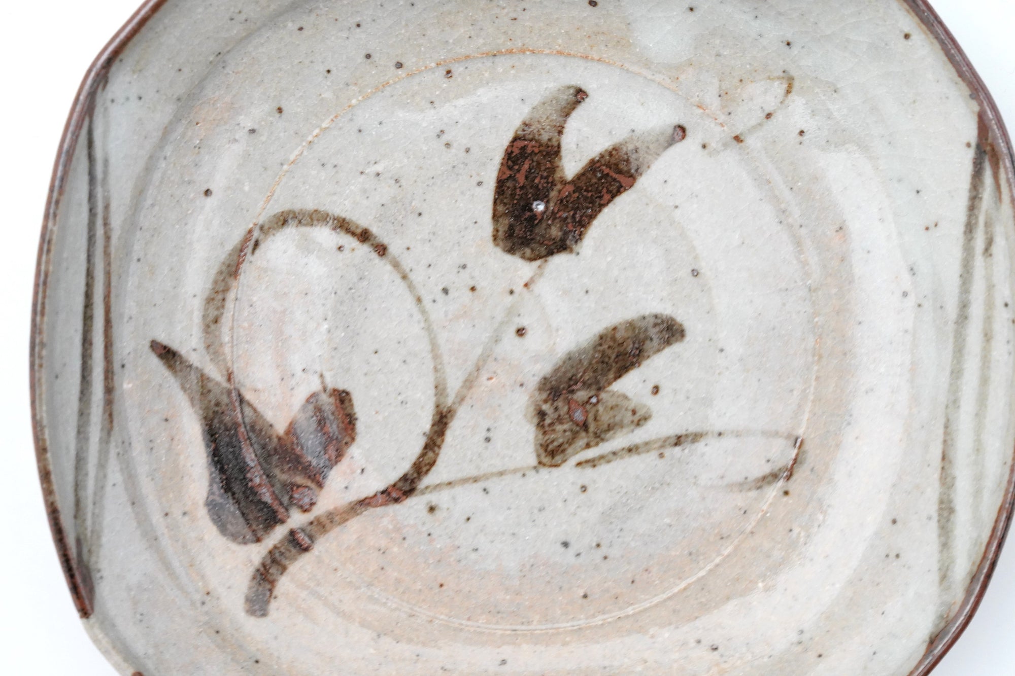 【藤ノ木陽太郎】絵唐津四方平向付