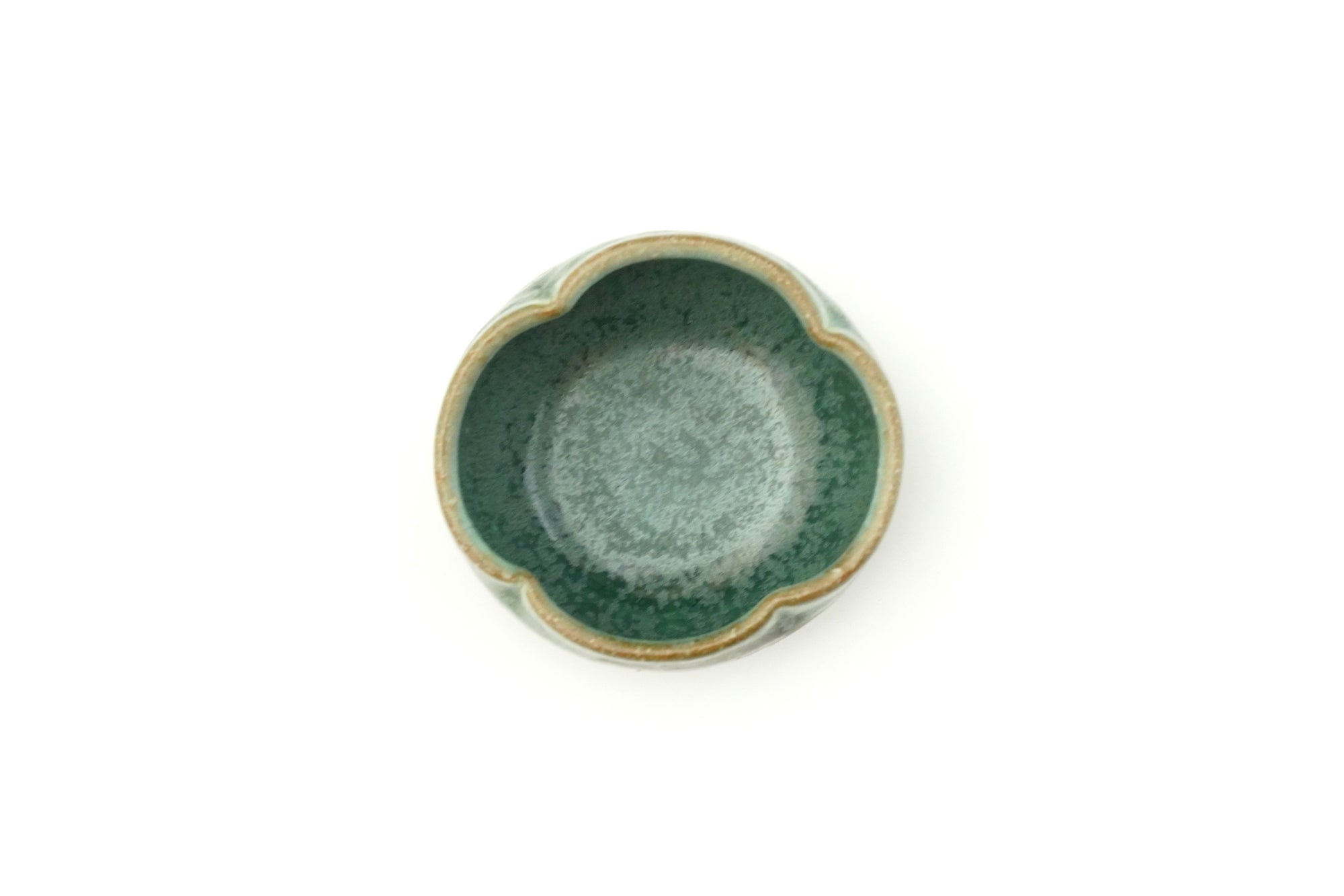【工藤和彦】緑粉引木瓜豆鉢