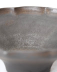 【Hideki Yamamoto】Kuro-yu flower-shaped morning glory bowl Small
